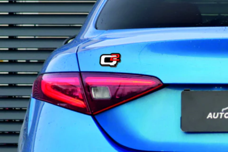 Alfa Romeo Emblem & Badge Set - Grille and Tailgate Q2 logo