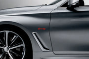 Infiniti 3D emblem for fenders with QFifty logo (type MIXT)
