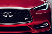 Infiniti Illuminated LED Radiator Grille Emblems and Badges with Q60 II logo Infiniti Led Emblems decoinfabric