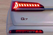 Audi tailgate trunk rear 3D emblem with Q7 logo (type MIXT)