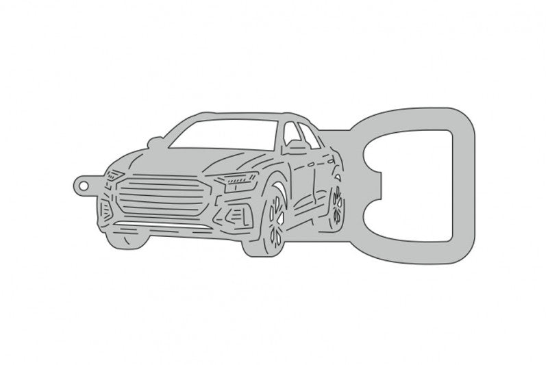 Keychain Bottle Opener for Audi Q8 2018+ Keychains opdesign