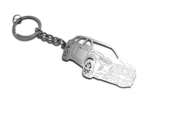 Car Keychain for Infiniti QX60 II 2021+ (type 3D) - decoinfabric