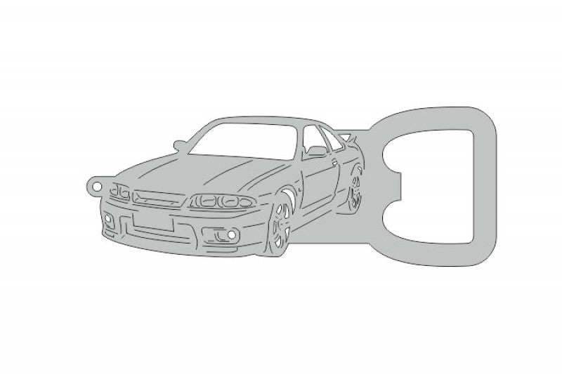 Keychain Bottle Opener for Nissan Skyline R33 2D 1993-1996 Keychains opdesign