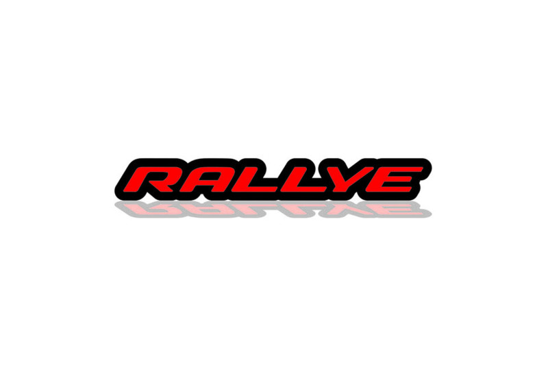 Dodge Radiator grille emblem with Rallye logo