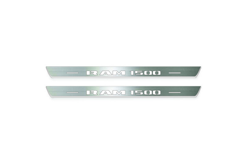 RAM 1500 V 2019+ Led Door Sills With RAM 1500 Logo