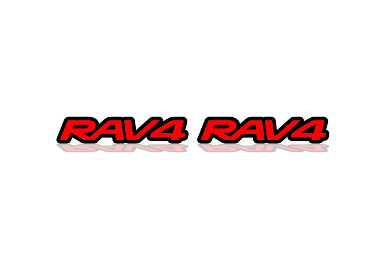 Toyota Rav4 Emblem & Badges set with Rav4 logo