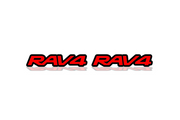 Toyota Rav4 Emblem & Badges set with Rav4 logo Toyota emblems decoinfabric