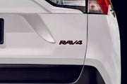 Toyota tailgate trunk rear 3D emblem with Rav4 logo (type MIXT)