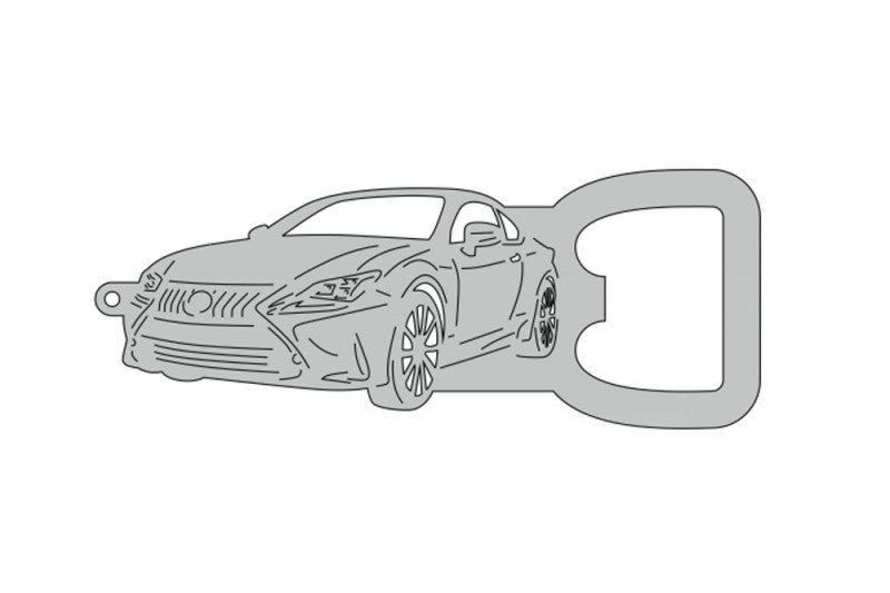 Keychain Bottle Opener for Lexus RC 2014+ Keychains opdesign