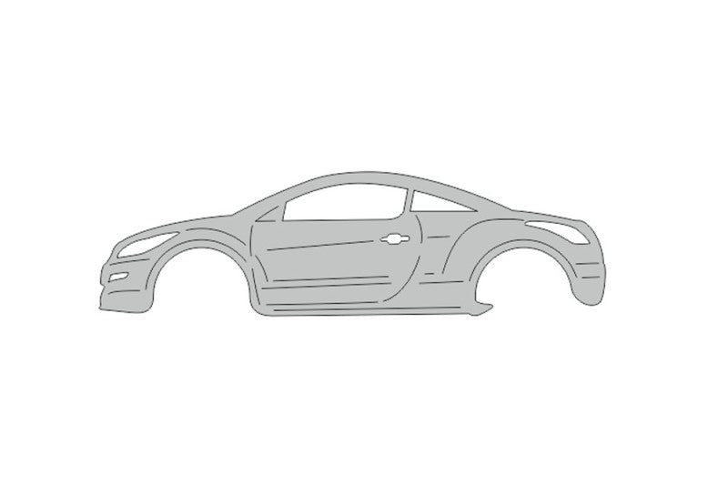 Keychain Bottle Opener for Peugeot RCZ 2010+ Keychains opdesign