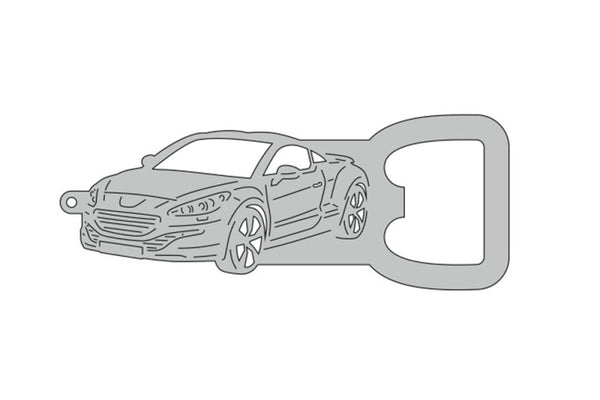 Keychain Bottle Opener for Peugeot RCZ 2010+