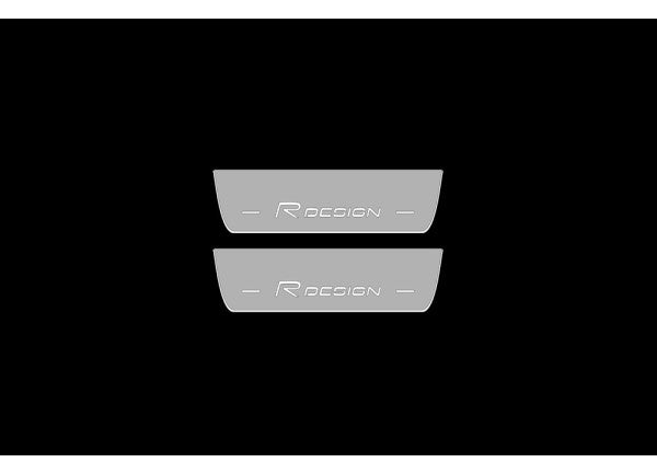 BMW 5 E60 Soglie delle porte a led con logo M Perfomance