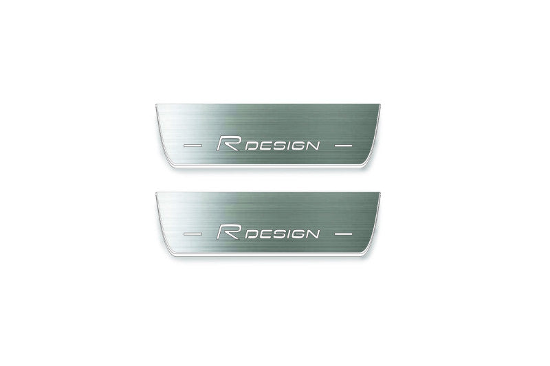 Volvo XC90 II 2015+ LED Car Door Sill With Logo Rdesign