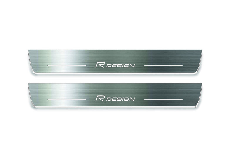 Volvo XC90 II 2015+ LED Car Door Sill With Logo Rdesign