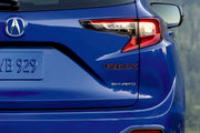 Acura RDX III 2018+ tailgate trunk rear 3D emblem with RDX logo (type MIXT) Acura emblems decoinfabric
