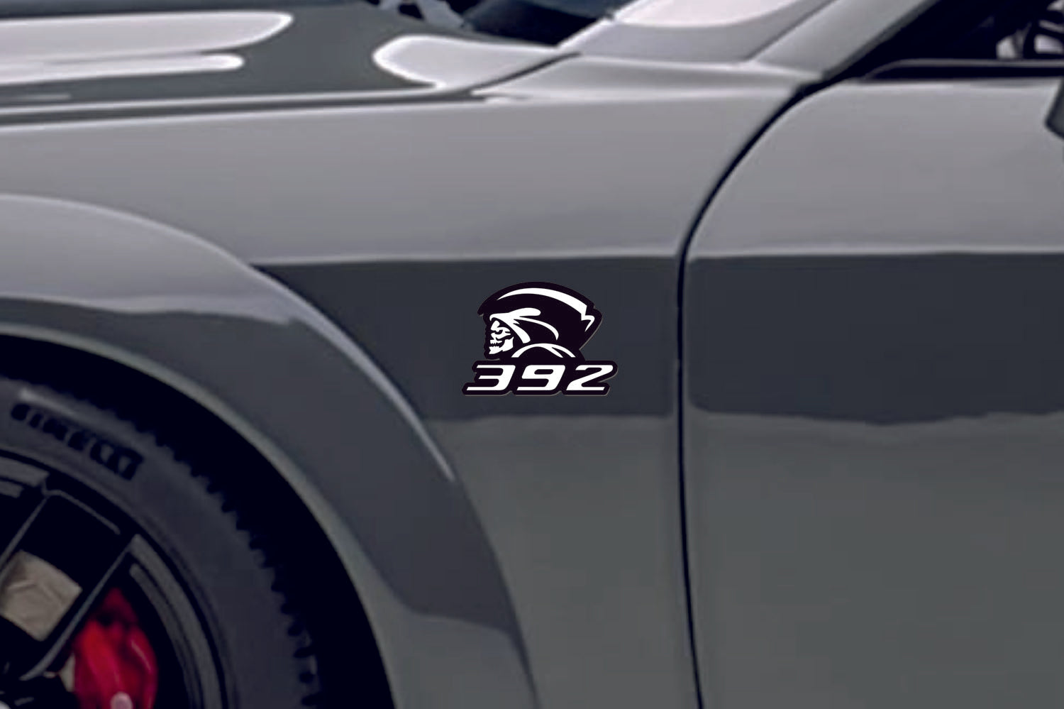 Dodge Emblem & Badges set with Reaper 392 logo