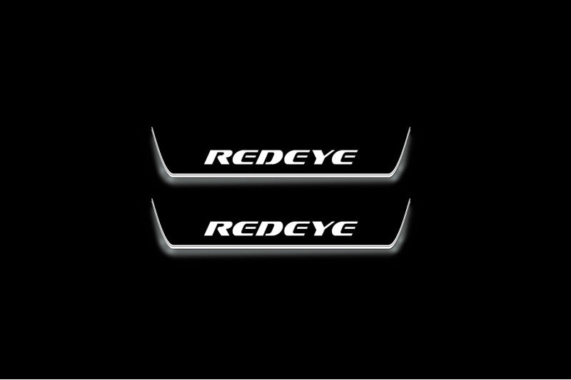 Dodge Charger 2011+ Door Sill Led Plate With REDEYE Logo