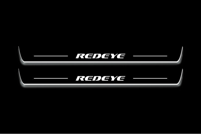 Dodge Charger 2011+ Door Sill Led Plate With REDEYE Logo