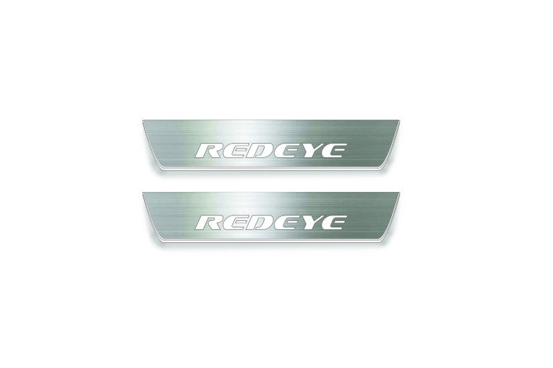 Dodge Charger 2011+ Door Sill Led Plate With REDEYE Logo