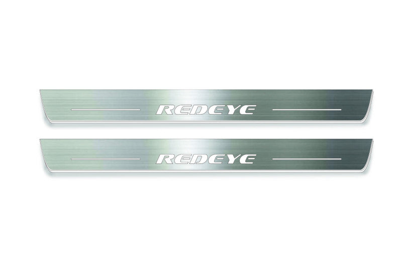 Dodge Charger 2011+ Door Sill Led Plate With REDEYE Logo