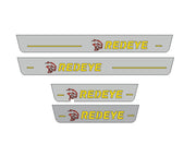 Dodge Charger 2011+ Door Sill Led Plate With REDEYE Logo Dodge Led Door Sills opdesign