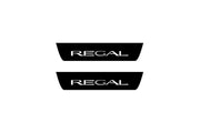 Buick Regal V 2008-2017 Led Door Sill Pro With Logo Regal (Premium Painting) Buick Led Door Sills PRO opdesign