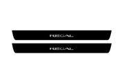 Buick Regal VI 2017+ Led Door Sill Pro With Logo Regal (Premium Painting) Buick Led Door Sills PRO opdesign