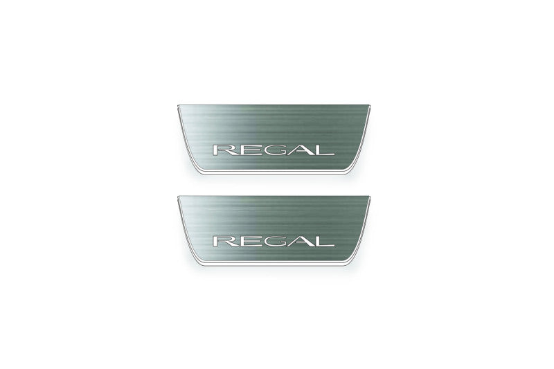 Buick Regal VI 2017+ Led Door Sills With Logo Regal