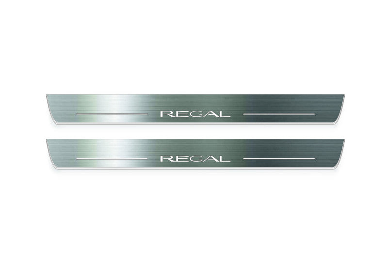 Buick Regal VI 2017+ Led Door Sills With Logo Regal