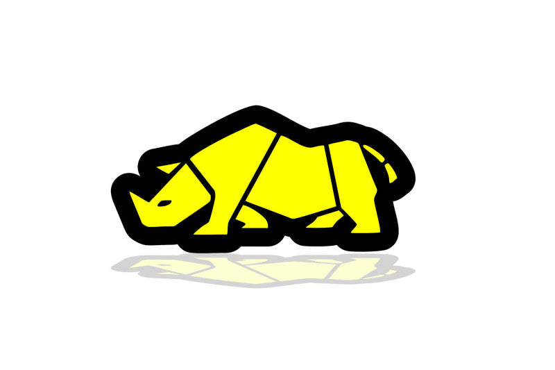 Suzuki Illuminated LED Radiator Grille Emblems and Badges with Jimny Rhino logo Suzuki Led Emblems decoinfabric