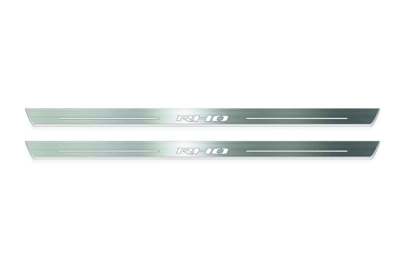 RAM 1500 V 2019+ Led Door Sills With RHO Logo