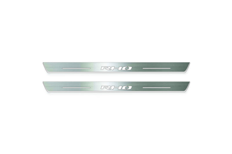 RAM 1500 V 2019+ Led Door Sills With RHO Logo