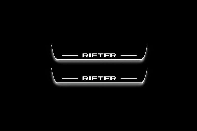 Umbrales de puerta LED BMW 5 E60 con logotipo M Performance