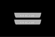Nissan Rogue III 2021+ LED Door Sills With Logo Rogue Nissan Led Door Sills opdesign