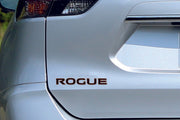 Nissan Rogue II 2014-2021 tailgate trunk rear 3D emblem with Rogue logo (type MIXT)