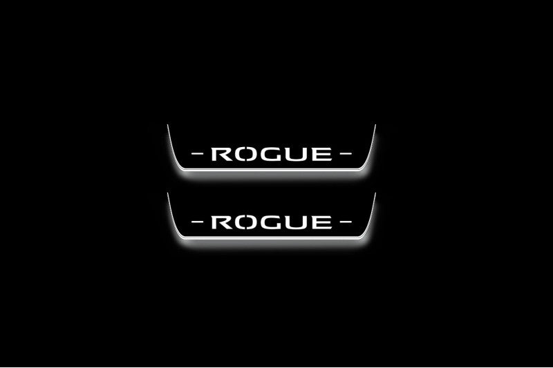 Nissan Rogue Sport 2016+ LED Door Sills With Logo Rogue Sport