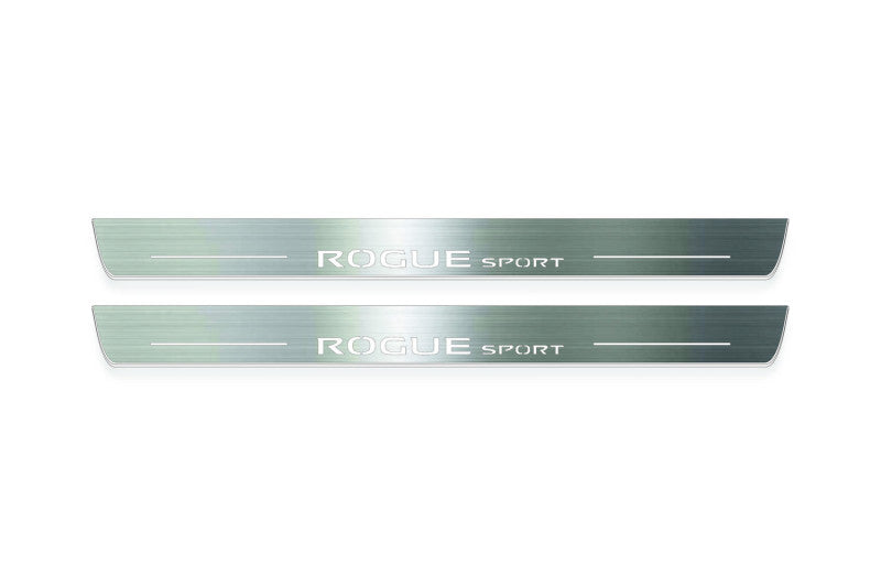 Nissan Rogue Sport 2016+ LED Door Sills With Logo Rogue Sport