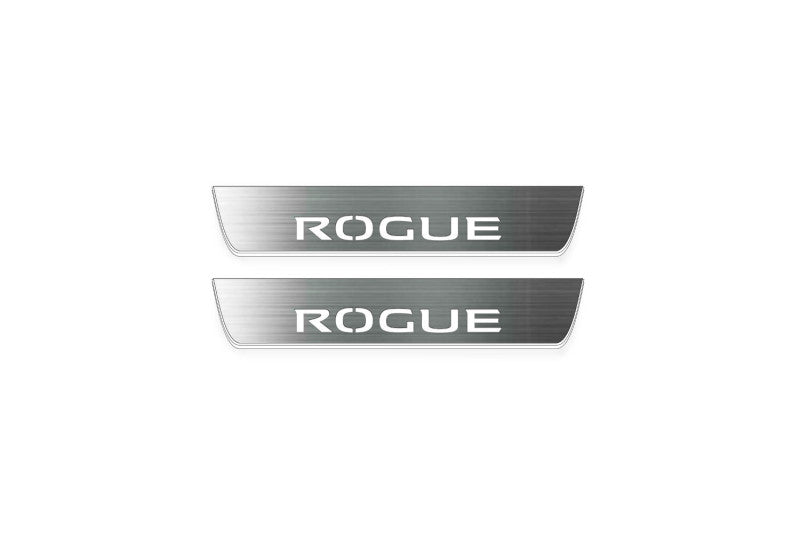 Nissan Rogue III 2021+ LED Door Sills With Logo Rogue