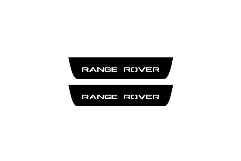 Range Rover III 2002-2012 Car Door Sill With Logo Range Rover (Premium Painting)