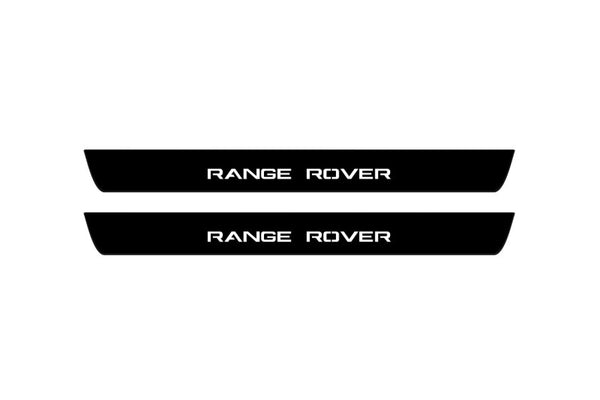 Range Rover Sport II 2013-2022 Led Door Sill Pro With Logo Range Rover (Premium Painting)