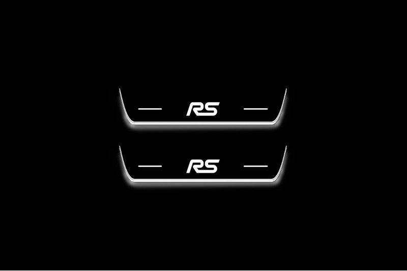Ford Focus IV 2018+ LED Car Door Sill With Logo RS