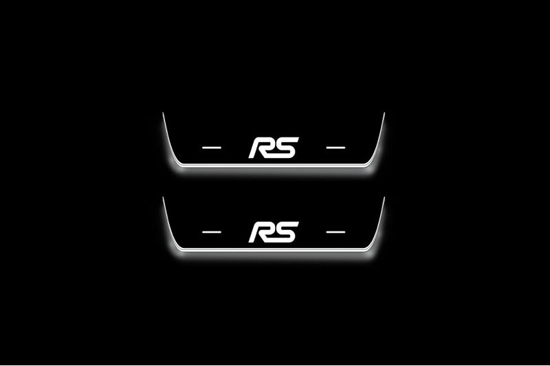 Ford Focus III 2011-2018 Led Door Sills With Logo RS