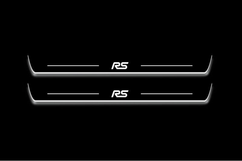 Ford Focus IV 2018+ LED Car Door Sill With Logo RS