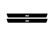 Ford Focus IV 2018+ Led Door Sill Pro With Logo RS (Premium Painting) Ford Led Door Sills PRO opdesign