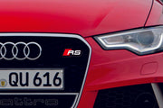 Audi Illuminated LED Radiator Grille Emblems and Badges with RS logo Audi Led emblems decoinfabric