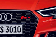 Audi Illuminated LED Radiator Grille Emblems and Badges with RS4 logo Audi Led emblems decoinfabric