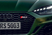 Audi Illuminated LED Radiator Grille Emblems and Badges with RS5 logo Audi Led emblems decoinfabric