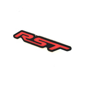 Chevrolet tailgate trunk rear emblem with RST logo Chevrolet emblems decoinfabric