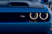 Dodge Illuminated LED Radiator Grille Emblems and Badges with R/T (type 1) Small size logo Dodge Led emblems decoinfabric
