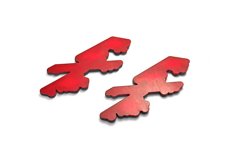 DODGE emblem for fenders with R/T Blood logo (Big Size) Dodge emblems decoinfabric